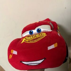 Disney Red Lightning McQueen Plush Car